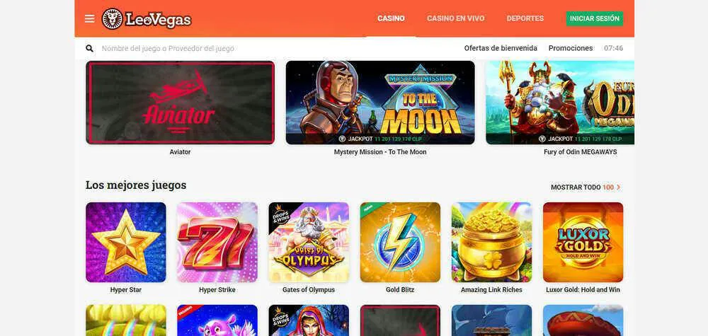 LeoVegas Casino online confiables en Chile LeoVegas Casino